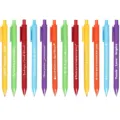 12-pack colorful retractable ballpoint pens with inspiring teacher quotes, smooth writing. - 12Pcs Teacher Appreciation Series