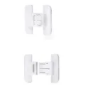 Witte kinderveiligheid slot koelkast deur kleefbevestiging zonder boren product variant - 1 Stuk / Wit