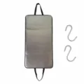 Air conditioner outdoor unit cover aluminum foil sun shade dustproof protector main - Hook Style / 98*45cm