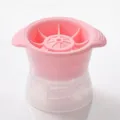 Silicone ice sphere mold maker for whiskey and cocktails, pink and clear kitchen gadget - S / Pink