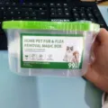 Magische huisdier haarverwijdering doos met sterke zuigkracht voor honden en katten, 400ml. - Wit / 400ml