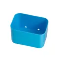 Maceta colgante de plástico azul para jardín de balcón planta autoriego caja. - De Pared / Azul cielo