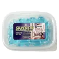 Silver Ion Nano Cleaning Beads 50pcs, Pipe Deodorant and Floor Drain Cleaner for Bathroom. - 30 Capsules Pack / Blue