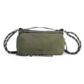 Bolso bandolera unisex ligero y casual con diseño de cuadrícula estilo coreano minimalista chic - Verde