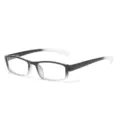 Farbverlauf Rahmen Anti-Blaulicht Lesebrille für Damen und Herren, stilvoll und leicht. - Schwarzer Rahmen mit Farbverlauf C3