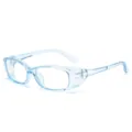 Lichte blauwe veiligheidsbril anti condens stofdicht winddicht oogbescherming nieuw - Veiligheidsbril (5062) / Transparant Blauw Anti-Condens Anti-Blauw Licht