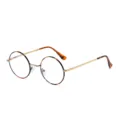 Vintage ronde metalen blauwlichtfilter bril met retro schildpad montuur voor dagelijks gebruik. - C15 Schildpad Frame Anti-Blauw Licht