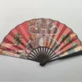 Éventail pliant Guochao à os noirs de 10 pouces, style chinois tendance de fête. - Dominateur
