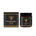 Organic tallow honey balm moisturizer cream 114g 4oz deep hydration nourishing dry skin care. - 114g