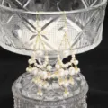 Handmade freshwater pearl dangling earrings, multi-strands gold chain design for daily elegant wear. - Waterdrop Tassel Earrings