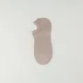 Calzini invisibili uomo in cotone beige traspirante, fantasmini estivi corti antiscivolo. - Taglia unica / Colore pelle