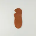 Calzini invisibili in cotone da uomo, fantasmini corti antiscivolo per primavera estate. - Taglia unica / Arancione