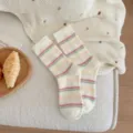 Calze Invernali Morbide E Calde A Righe Peluche Sofficissime Sonno Rosa Variante - Taglia unica / A righe