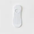 Calzini invisibili estivi ultra sottili in cotone traforato da donna taglio basso - Taglia unica / Bianco