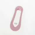 Calzini invisibili donna in seta di ghiaccio rosa estivi sottili antiscivolo corti moda - Taglia unica / Rosa