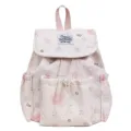 Japanischer Harajuku süßer Stern rosa Segeltuch Rucksack für Mädchen Freizeit Reisen. - Rosa