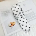 Sheer mesh JK short socks featuring cute black bow patterns, ultra-thin transparent summer hosiery. - One Size / White Bow 2502