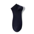 Calzini corti uomo blu scuro in mesh, fantasmini estivi traspiranti per uso quotidiano. - Taglia unica / Blu Notte