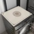 New Chinese washing machine dust cover diatom mud waterproof top mat laundry protector - 20*30cm (Diatomite) / Auspicious Good Fortune