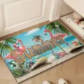 Flamingo Kieselgur Fußmatte Badematte saugfähig rutschfest Sommer tropischer Stil - 40*60cm / Flamingo——2
