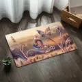 3D butterfly diatomaceous earth bath mat, anti-slip soft water-absorbing floor mat for bathroom. - Butterfly 17
