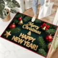 Kerst deurmat vakantie decoratieve vloermat voor de inkomhal antislip vloertapijt - 40*60cm / Kerstserie 2