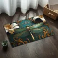 Vintage dragonfly absorbent diatomite bath mat, non-slip floor rug for bathroom and kitchen - 40*60cm / American Dragonfly - 4