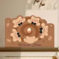 Cute cartoon bear diatomaceous earth bath mat absorbent non-slip floor mat for home door - 40*60cm New Diatomaceous Earth Mat / Cartoon 2