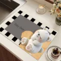 Diatomeeenaarde afdruipmat voor keuken aanrecht, schattig beren absorptiematje - Grensoverschrijdend ruitpatroon-12