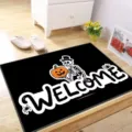 Halloween doormat non-slip crystal velvet absorbent floor mat for entryway bathroom home decor - Halloween —— 19
