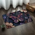 3D Butterfly Diatom Mud Floor Mat Absorbent Non-Slip Bathroom Doorway Rug Quick Dry Mat - Butterfly 10