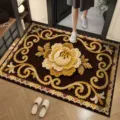 New Chinese style tufted floor mat, absorbent entryway mat for home decoration and safety. - Wool Style 18