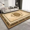Traditional Persian style living room rug large anti-slip carpet for bedroom coffee table - 80*120cm (Washed Faux Cashmere) / Persian Rug - 4