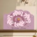 Cartoon diatomaceous earth bath mat with cute rabbit print, absorbent non-slip floor mat. - 40*60cm New Diatomaceous Earth Mat / Cartoon-3