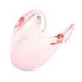 Masque facial anti-buée rose transparent protection de bouche claire demi-visage - Rose Clair Transparent