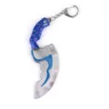 DOTA Pudge Haken Metall Schlüsselanhänger, Gaming Waffe Modell Legierung, Accessoire. - Charm-Anhänger / Antikes Zinn