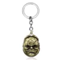 Dota 2 Pudge metal keychain gaming accessory collectible pendant metal weapon model charm - Charm / Antique Pewter