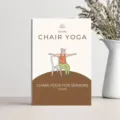 Senioren Stuhl Yoga Ratgeber Buch für einfache Fitness, Beweglichkeit und sanftes Training. - Stuhl-Yoga / Weiß