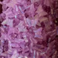 Pink laser butterfly charms for DIY hair clips, phone cases and nail art accessories - Mini Butterfly With Hole / 1 Piece / Purple