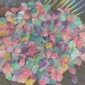 Ciondoli a conchiglia in resina colorata per fai da te e creazione di gioielli artigianali. - Conchiglie Miste Paillette / 20g
