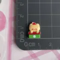 Cute Christmas resin cabochon charm for DIY hair clips, phone cases and handmade crafts. - Small-Christmas Hat Cat (F061) / S