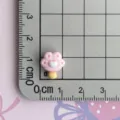 Mini xantres gatas se ritsini gia DIY axesouar mallion thiki kinitou kai kosmimata - Ροζ Νύχι Γάτας Παγωτό - Μίνι