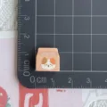Mini 3D Brotbeutel Harz Charms DIY süßer Katzen Toast Handyhülle Schmuck Handwerk Material - 3D Braun Katze Toasttüte / Mini