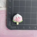 Mini cabochon in resina gelato frutta per fai da te custodia telefono forcella decorazione - Ghiacciolo Alla Crema Di Pesca Rosa / Mini