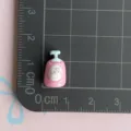 Mini süße rosa Kaninchen Harz Flasche Anhänger Detail, perfekt für DIY Haarnadeln Schlüsselanhänger. - Rosa Hasen-Duschgel (1)