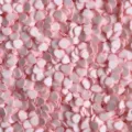 Tranches de cœur en argile polymère saupoudrages roses mignons pour coque de téléphone - Cœur Rose / 20g