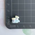 Mini Harz Baby Stiefel Cabochons flache Rückseite Bastelzubehör für Haarklammern DIY. - Herzsocken (Mini)