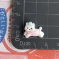Mini cute running animal resin charm cartoon pet DIY accessory for phone case hairpin. - Pink Clothes Running Westie (C016 Running With Clothes)