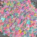 Paillettes a farfalla perlate colorate accessori artigianali fai da te, ciondoli. - Stile Farfalla (07) / 20g