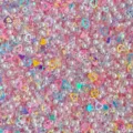 Mixed DIY craft beads pearls rhinestones heart sequins for slime cream glue accessories decor - Bubble Beads Mix / 20g Pack / Light Pink